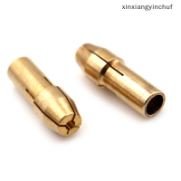 ⚙️[xinxiang] 10pcs brass Drill Chuck COLLET Bits 0.5-3.2mm 4.8mm Shank สำหรับเครื่องมือหมุน