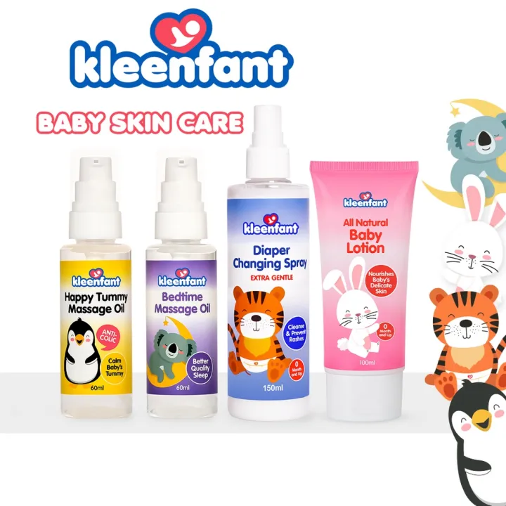 Rashes Cream For Baby Kleenfant Baby Skin Care Collection Tiny Bottle Anti Colic Sleepy Time And