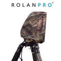 กระเป๋าลายทหารฝนปกฝน ROLANPRO ของแท้สำหรับ Gitzo GHFG1 Benro GH2วิมเบอร์เลย์ WH-200หัววงแหวนสำหรับยึดเคส Samsung กันน้ำ