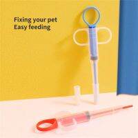 ∋ Pet Medicine Feeder Cats Dogs Push-type Medicine-feeding Sticks Eat Pills Pills Artifact Deworming Needle Syringe Dog Supplies