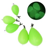 【YF】﹊❂  Egg Float Upward Bobber Fluorescence Fishing Help Thrower Long-distance Casting Bait Auxiliary