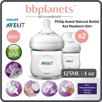 Avent Natural Response Bottle 4oz/125ml Twin Pack