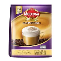 มอคโคน่า กาแฟปรุงสำเร็จชนิดผง 3in1 คาปูชิโน่ 17 กรัม x 12 ซอง - Moccona Cappuccino 3in1 17G x 12 Sticks