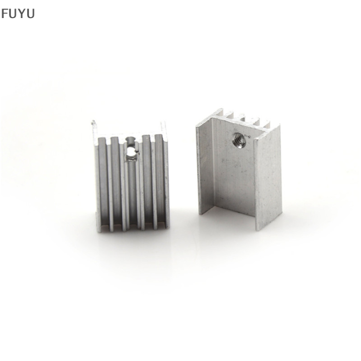 fuyu-10x-ชุดฮีทซิงค์อลูมิเนียมสำหรับ-220ทรานซิสเตอร์20x15x10mm