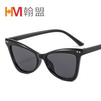 [COD] The new 2021 sunglasses restoring ancient ways is the European and cat personality m nail shape street snap 97072