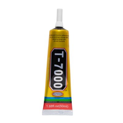 50ML T7000 Black Contact Cellphone Tablet Repair Adhesive Electronic Components Glue With Precision Applicator Tip Adhesives Tape