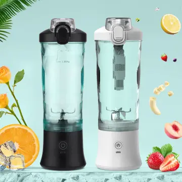 Portable blender mixer 600ML Electric Juicer Fruit Mini Blender 6 Blades  For Shakes and Smoothies Juicer Sport Outdoor Travel