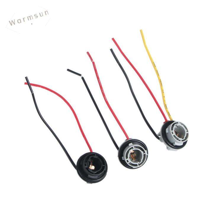 WARMSUN 1157 Plastic Headlight Turn Signal Light Car Accessories Round