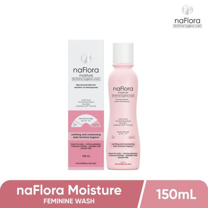 COD NaFlora Moisture Feminine Wash 150ml Lazada PH