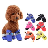 ETXPet Dog Shoes Winter Warm Antiskid Waterproof Rain Boots Chihuahua Puppy Cat Socks Booties Dog Accessories zapatos para perro