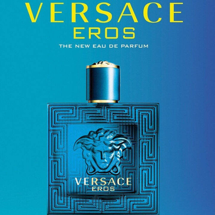 Original Versace Eros EDT 100ml Perfume for Men Fragrances 3.4 fl.oz ...