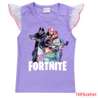 Fortnites เสื้อยืดแขนกุดสำหรับเด็กผู้ชายเด็กผู้หญิง,เสื้อยืดผ้าฝ้าย8317พิมพ์ลายเสื้อกั๊กใหม่2021เสื้อลำลองผ้าคอตตอนสำหรับฤดูร้อนเสื้อผ้าเด็กผู้หญิง