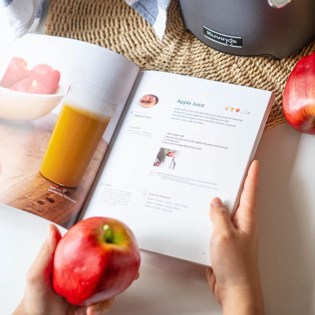 Slow Juicer Recipe Books Dandk Organizer