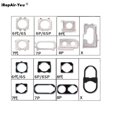 2Set Back Camera Holder Metal amp;Shockproof Shielded Foam For iPhone 11 X XR XS Max 8 7 6 6s Rear Camera Sponge Gasket Adhesive