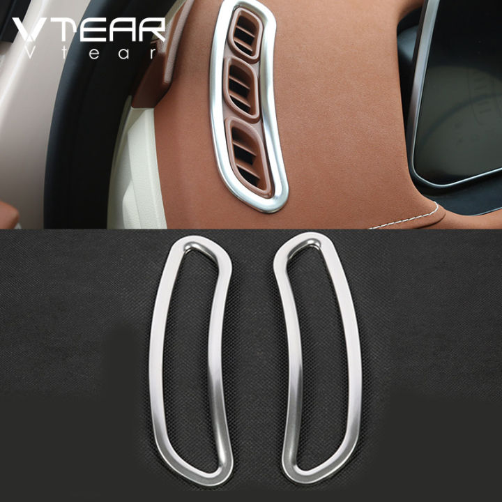 vtear-for-ora-good-cat-funky-cat-2021-2022-2023-car-front-panel-air-conditioning-vents-decorative-cover-2pcs-stainless-steel-interior-accessories-automotive-interior-modification-parts