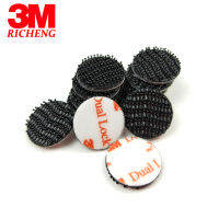 20mm Circle 3M Dual Lock SJ3550 Black VHB Mushroom adhesive fastener tape, Type 250 Free Shipping!