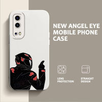 เคสโทรศัพท์ TPU ลาย Angel Eyes สำหรับ Vivo Y72 Y52 5G ฝาครอบหลังสี่เหลี่ยม Y33S Y76 Y81 Y81S Y85 Y91 Y91i V9เยาวชน Y75สำหรับ Vivo Z3มอเตอร์ไบค์เคสมือถือซิลิโคนนิ่มป้องกันเลนส์กล้องกันกระแทก