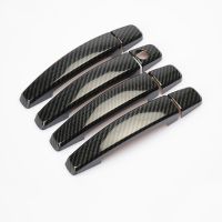 For Chevrolet Orlando 2011 2012 2013 2014 2015 Chrome Carbon Fiber Car Door Handle Cover Trim Stickers Styling Accessories