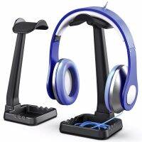 ขาตั้งหูฟัง ที่วางหูฟัง Universal Headset Stand ตัวจัดระเบียบสายคลิปหนีบและที่วางโทรศัพท์ 2in1