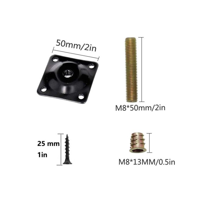 4pcs-set-furniture-leg-mounting-plates-sofa-leg-attachment-plates-m8-hanger-bolts-screws-adapters-metal-plates-bracket-kit-for-sofa-couch-chair