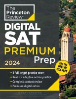 หนังสืออังกฤษใหม่ Princeton Review SAT Premium Prep, 2024 : 4 Practice Tests + Digital Flashcards + Review &amp; Tools for the NEW Digital SAT (College Test Prep) [Paperback]