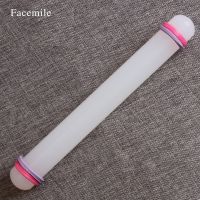 ELEGANT 23cm Non Stick Rolling Pin Fondant Sugarcraft Cake Decorating Craft kitchen accessories baking tool with silicone guide 02001-72