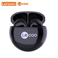 Lenovo Lecoo C2ลดหูฟังบลูทูธไร้สายหูฟังเล่นกีฬาสัมผัสเสียงรบกวน Hifi หูฟังสเตอริโอควบคุม5.1