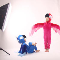 ? Popular Clothing Theme Store~ Halloween Costume Animal Party Cartoon Kindergarten Group Performance Costume Parrot One-Piece Company Annual Meeting
