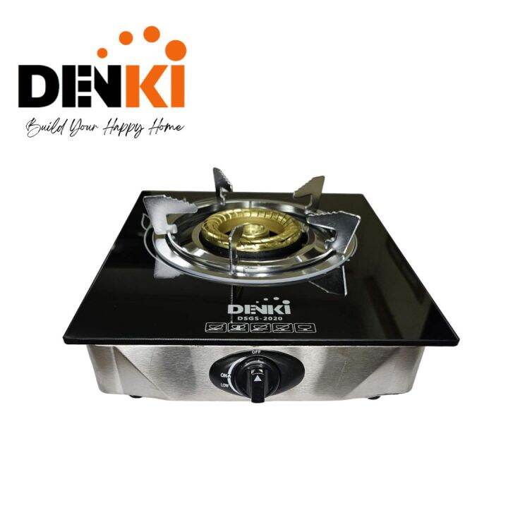 Denki Glass Top Single Burner Gas Stove Lazada PH