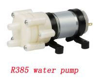 ปั๊มน้ำไดอะแฟรม R385 DC Diaphragm Pump Tea Making Machine 6-12v Mini Pumps Water-cooled Fish Tank Pump ปั้ม