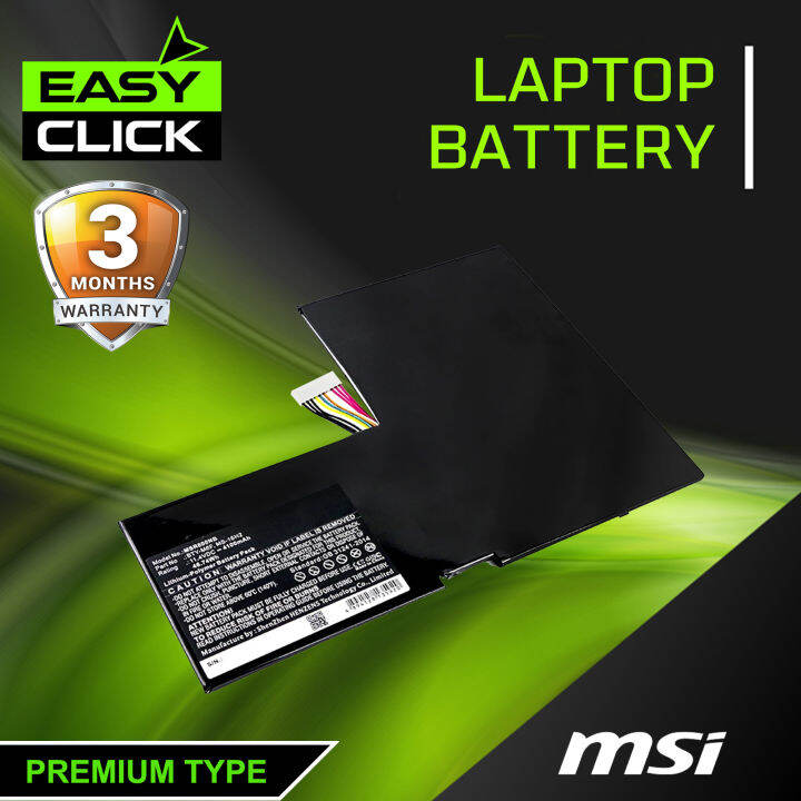 OEM Type MSI Laptop Battery BTYM6F, MS16H2, MS16H3, MS16H4, MS16H6
