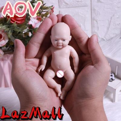 AOV 4.33นิ้วมินิซิลิโคนตุ๊กตาทารกเกิดใหม่สมจริงตุ๊กตาทารกแรกเกิดยังไม่เสร็จสมบูรณ์ตุ๊กตาทารกสำหรับเด็ก COD จัดส่งฟรี