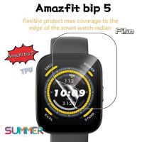 ฟิล์มป้องกันหน้าจอสำหรับ amazfit BIP 5สมาร์ทวอทช์ฟิล์มป้องกันแบบนิ่ม BIP 5 hydrogel ฟิล์มปกป้องเต็มรูปแบบ สำหรับ amazfit