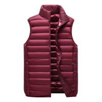 2021Quality Outwear Winter men Jackets Fashion Thick Vests Mens Jacket Sleeveless Coats Male Warm Cotton-Padded Waistcoat Men Gilet