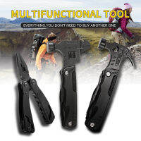 คีมมัลติฟังก์ชั่ Multitool สแตนเลสประแจกรงเล็บค้อนกับเปลือกอยู่รอดกลางแจ้งตั้งแคมป์เดินป่าเครื่องมือฉุกเฉิน