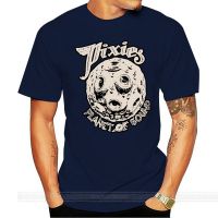 PIXIES ดาวเคราะห์ของเสียงเสื้อยืดพ่อพันธุ์แม่พันธุ์สีดำฟรานซิสซีดีไวนิลโปสเตอร์ชายยี่ห้อ Teeshirt ผู้ชายฤดูร้อนผ้าฝ้ายเสื้อยืดที่มีคุณภาพสูงแขนสั้น