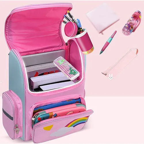 Warehouse1 Childrens Unicorn Waterproof School Bags│Kids Reflectorized