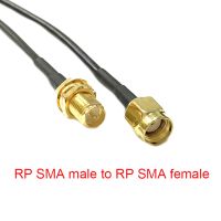 ♗㍿◄ WIFI Antenna Extension Cable RP-SMA Male Plug To RP SMA Female Jack Nut Pigtail Adapter RG174 10cm/15cm/20cm/30cm/50cm/100cm