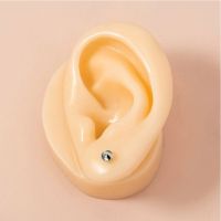 Fake Cheater Non Pierced Magnet Lip Nose Ring Stud Body Jewelry No Piercing Magnet Tunnel Plug Earring for Women Girl