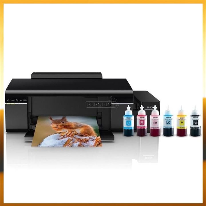 EPSON L805 PRINTERTH Original ink with 6 colors | Lazada PH