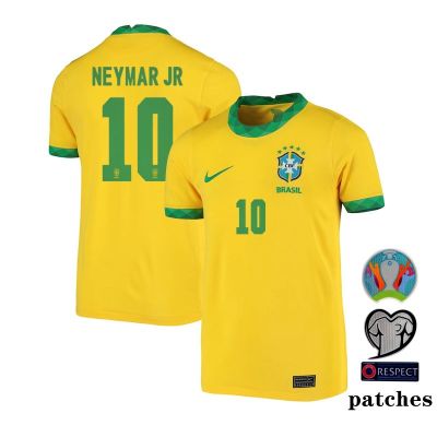 2021 Top Quality Brazil National Team yellow Home football jersi Jersey