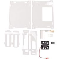 For Nano B01 A02 2GB Acrylic Case Development Board Universal Protective Shell with Cooling Fan