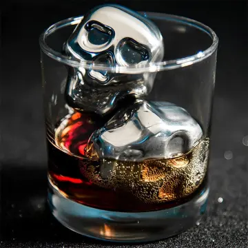 Stainless Steel Skull Ice Cubes - Best Price in Singapore - Jan 2024