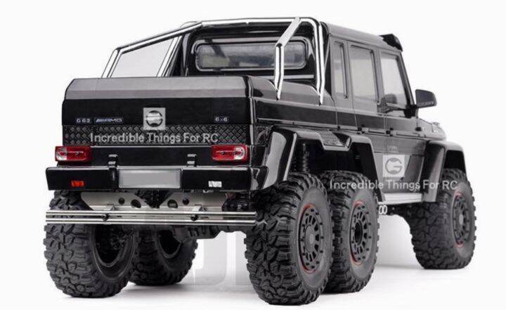 trax-trx6-g63-rc-auto-parts-stainless-steel-rear-bumper-and-bottom-guard-plate-chassis-armor