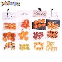 ✷㍿ﺴ 6pcs/bag Kawaii Miniature Bread Simulation Food Toy Furniture Ornaments Kit Dollhouse Accessories Kitchen