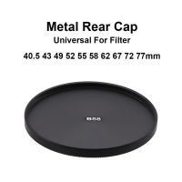 Metal Lens Filter Rear Cap Aluminum Alloy Screw-in Universal 40.5mm 43mm 49mm 52mm 55mm 58mm 62mm 67mm 72mm 77mm