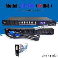 NEW A-ONE ปลั๊กรางจ่ายไฟสำหรับติดแล็ค 10ช่อง OUTLET พร้อมช่องเสีบย USB รุ่น DL-208 ( A-ONE ) สินค้าพร้อมส่ง