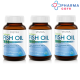 (แพ็ค 3ขวด) VISTRA SALMON FISH OIL - วิสทร้า น้ำมันปลาเซลมอน (75 เม็ด/ขวด) VALUE PACK  [Pharmacare]