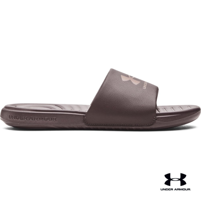 Under Armour UA Mens Ansa Fixed Slides อันเดอร์ อาร์เมอร์ รองเท้าแตะสำหรับใส่ลำลอง สำหรับผู้ชาย