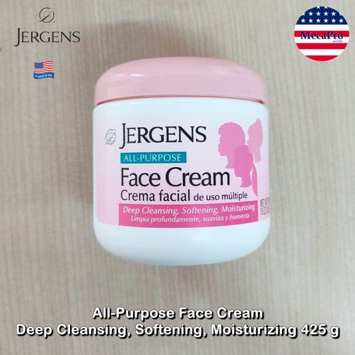 Jergens® AllPurpose Face Cream Deep Cleansing, Softening, Moisturizing
